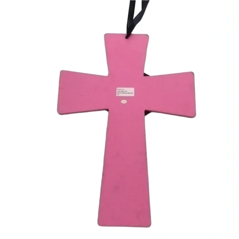 Polka Dot “HOPE” Cross